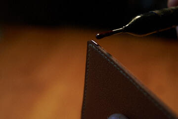 Edge finishing